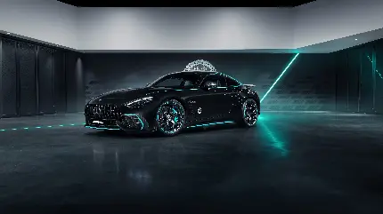 خرید تابلو دکوراتیو مرسدس AMG GT-63 با قیمت ارزان برای منزل