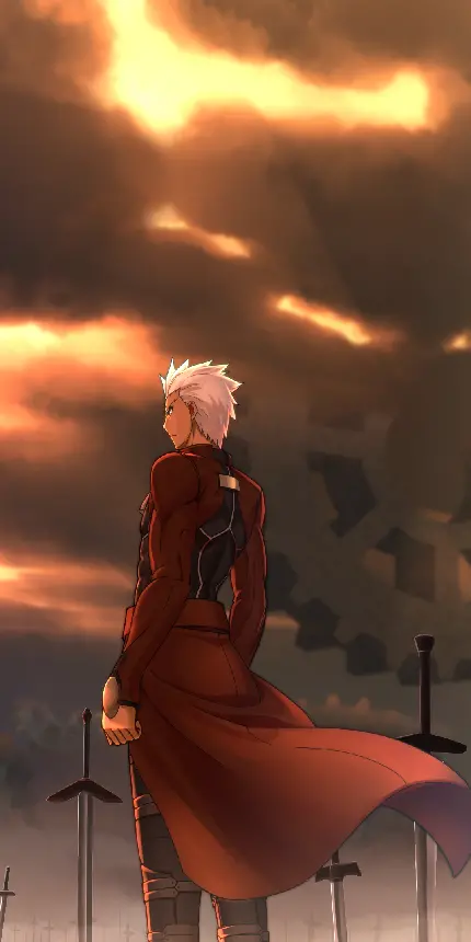 خرید تابلو انیمه FateStay Night Unlimited Blade Works برای اتاق