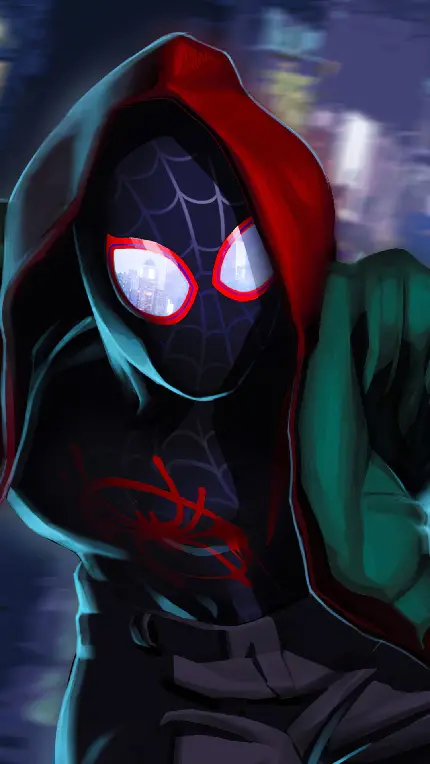 پوستر فیلم Spider Man Into The Spider Verse با چاپ عالی