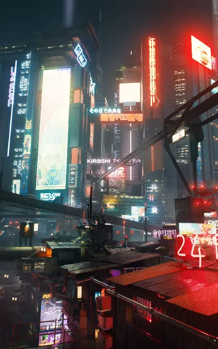 چاپ تابلو دیواری بازی Cyberpunk 2077 با بهترین قیمت