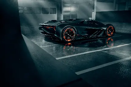 خرید تابلو لامبورگینی ترزو میلنیو کانسپت آینده نگرانه