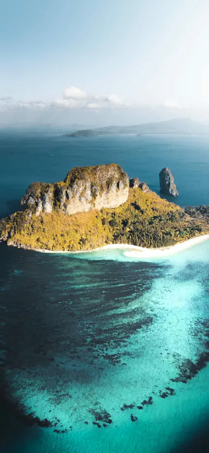 چاپ پوستر تصویر پس زمینه آیفون جزیره با کیفیت اچ دی و رزولوشن بالا