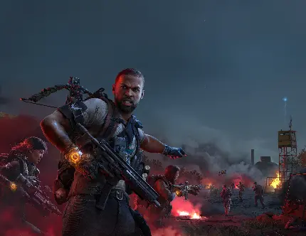 پوستر گیمینگ the division 2 برای دیوار اتاق با کیفیت بالا و چاپ عالی