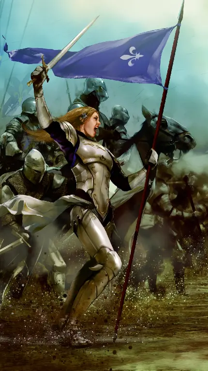 چاپ تابلو بلید استورم جنگ صد ساله با طرح تاریخی