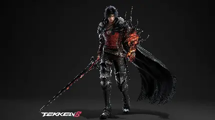 تابلو شاسی شخصیت کلایو راسفیلد با پس‌زمینه دارک