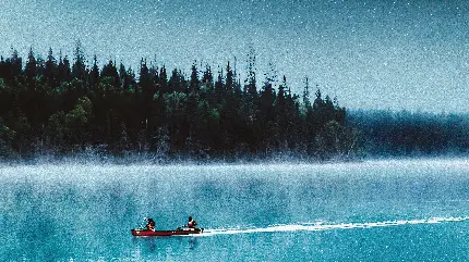 چاپ پوستر بک گراند 4K قایق رانی با گرافیک سه بعدی و کیفیت Ultra HD