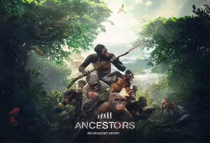 چاپ تابلو شاسی بازی Ancestors The Humankind Odyssey