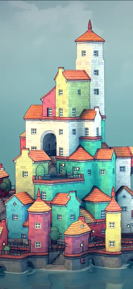 چاپ تابلو تاون اسکیپر با طرح شهرسازی برای اتاق کار