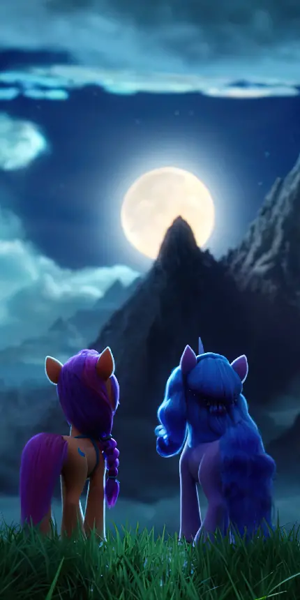 تابلو پوستر فیلم My Little Pony نسل جدید برای دکوراسیون اتاق کودک