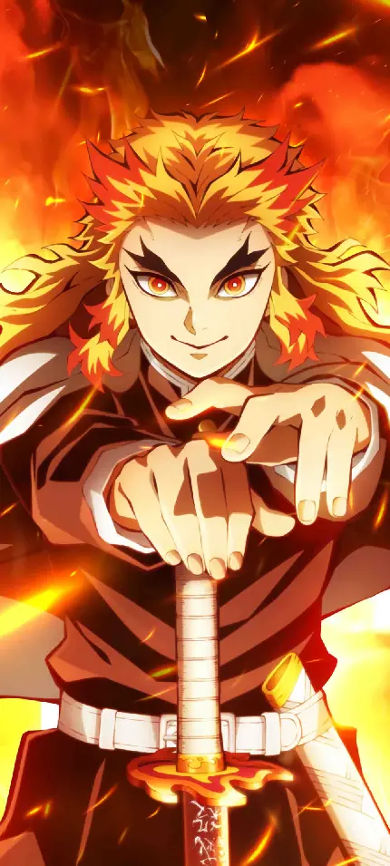 پوستر دیواری انیمه Demon Slayer فیلم Mugen Train برای اتاق