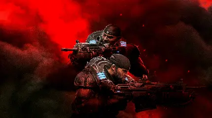 تابلو دیواری gears-5-marcus-fenix با کیفیت بالا برای اتاق