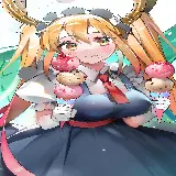 چاپ قاب موبایل و گوشی تابلو عکس انیمه Miss Kobayashis Dragon Maid برای دکوراسیون