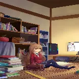 چاپ قاب موبایل و گوشی تابلو شاسی انیمه Toradora با قاب چوبی طبیعی