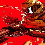 چاپ قاب موبایل و گوشی تابلو شاسی doom eternal برای اتاق بازی با گارانتی مادام العمر