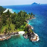 چاپ قاب موبایل و گوشی عکس زمینه دسکتاپ جزیره با کیفیت 1080p و دانلود رایگان