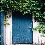 خرید تابلو در چوبی آبی برای دکوراسیون منزل
