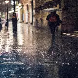 خرید تابلو شاسی باران آب خیس خیابان با کیفیت بالا برای اتاق