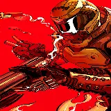 چاپ پوستر خرید تابلو شاسی گیمینگ DOOM Eternal