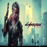 چاپ قاب موبایل و گوشی تابلو بازی cyberpunk 2077 با طرح female v برای دکوراسیون دیواری