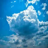 تابلو دیواری ابرهای تابستانی با قیمت ارزان