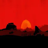 چاپ قاب موبایل و گوشی سفارش تخته شاسی Red Dead Redemption 2 برای پذیرایی