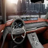 سفارش پوستر جنسیس GV80 با چاپ 4K و 6K برای پذیرایی
