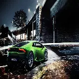 چاپ قاب موبایل و گوشی چاپ تابلو شاسی لامبورگینی هوراکان نمای جانبی با کیفیت