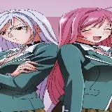 تابلو شاسی انیمه Rosario Vampire طرح گوتیک