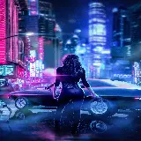 چاپ قاب موبایل و گوشی پوستر دیواری گیمینگ Cyberpunk 2077 با چاپ عالی