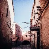 چاپ قاب موبایل و گوشی خرید تابلو عکس شهر مراکش با معماری سنتی