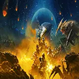 چاپ قاب موبایل و گوشی تابلو شاسی گیمینگ Helldivers 2 برای دکور دیواری