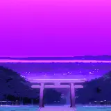 چاپ قاب موبایل و گوشی چاپ پوستر دیواری Anime Shrine با کیفیت بالا