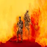 چاپ قاب موبایل و گوشی پوستر متال بازی warface breakout برای دکوراسیون اتاق گیمرها