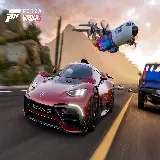 چاپ قاب موبایل و گوشی تابلو بازی forza horizon 5 با طرح mercedes amg برای اتاق گیمینگ