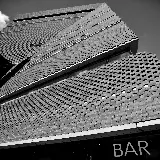 چاپ قاب موبایل و گوشی خرید تابلو دکوراتیو عکس سیاه و سفید ساختمان تیت مدرن با کیفیت بالا برای منزل