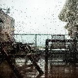 خرید تابلو صندلی بالکن برای دکوراسیون پذیرایی شهری