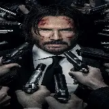 چاپ قاب موبایل و گوشی تابلو شاسی فیلم John Wick 2 با کیفیت بالا