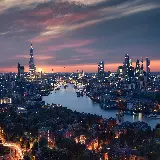 خرید تابلو شهر لندن و ساختمان ها با کیفیت 4K و 8K