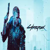 چاپ قاب موبایل و گوشی تابلو شاسی گیم Cyberpunk 2077 V با رزولوشن بالا