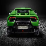 چاپ قاب موبایل و گوشی چاپ تابلو لامبورگینی هوراکان پرفورمانته سفید با کیفیت