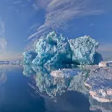 خرید شاسی عکس کوه یخ با چاپ با کیفیت و بهترین قیمت برای اتاق