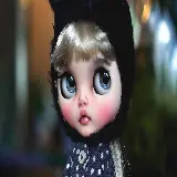خرید تابلو عروسک بلیث زمستانی با کیفیت بالا برای اتاق دخترانه