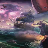 چاپ قاب موبایل و گوشی تابلو شاسی گیمینگ Sea of Thieves برای اتاق