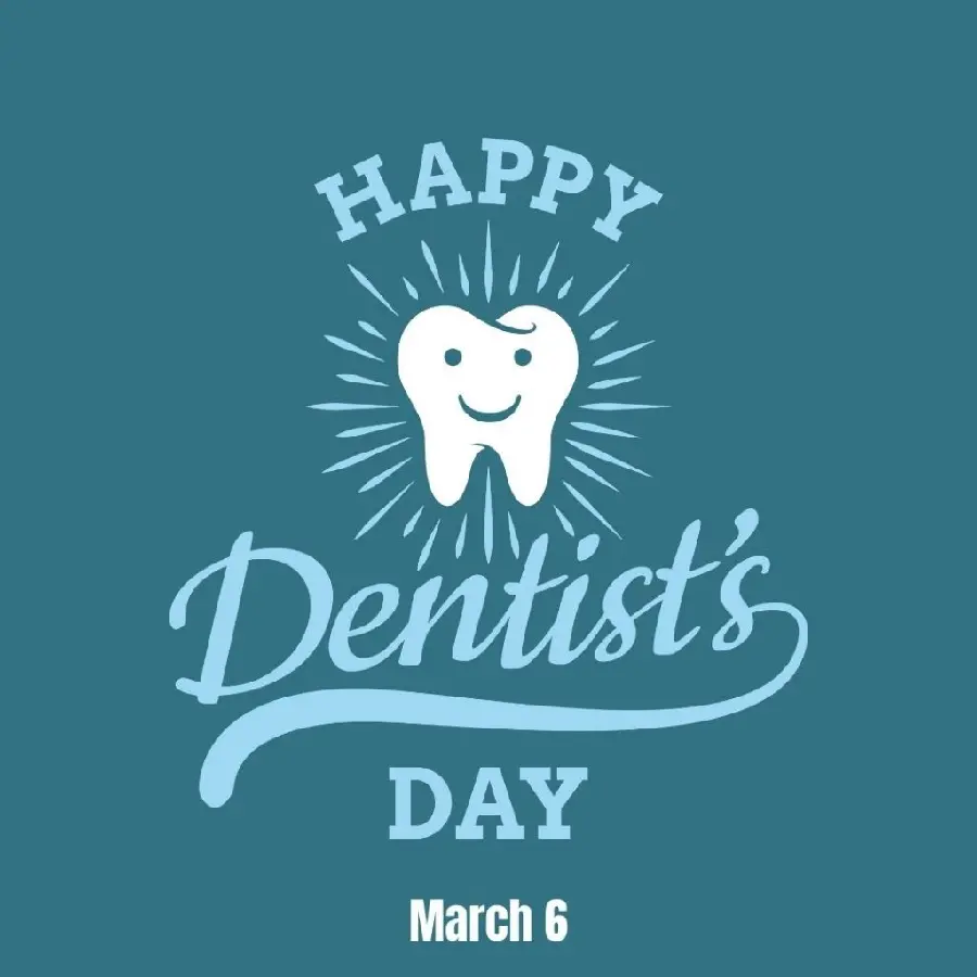 عکس نوشته روز جهانی دندانپزشک برای پروفایل شبکه های اجتماعی