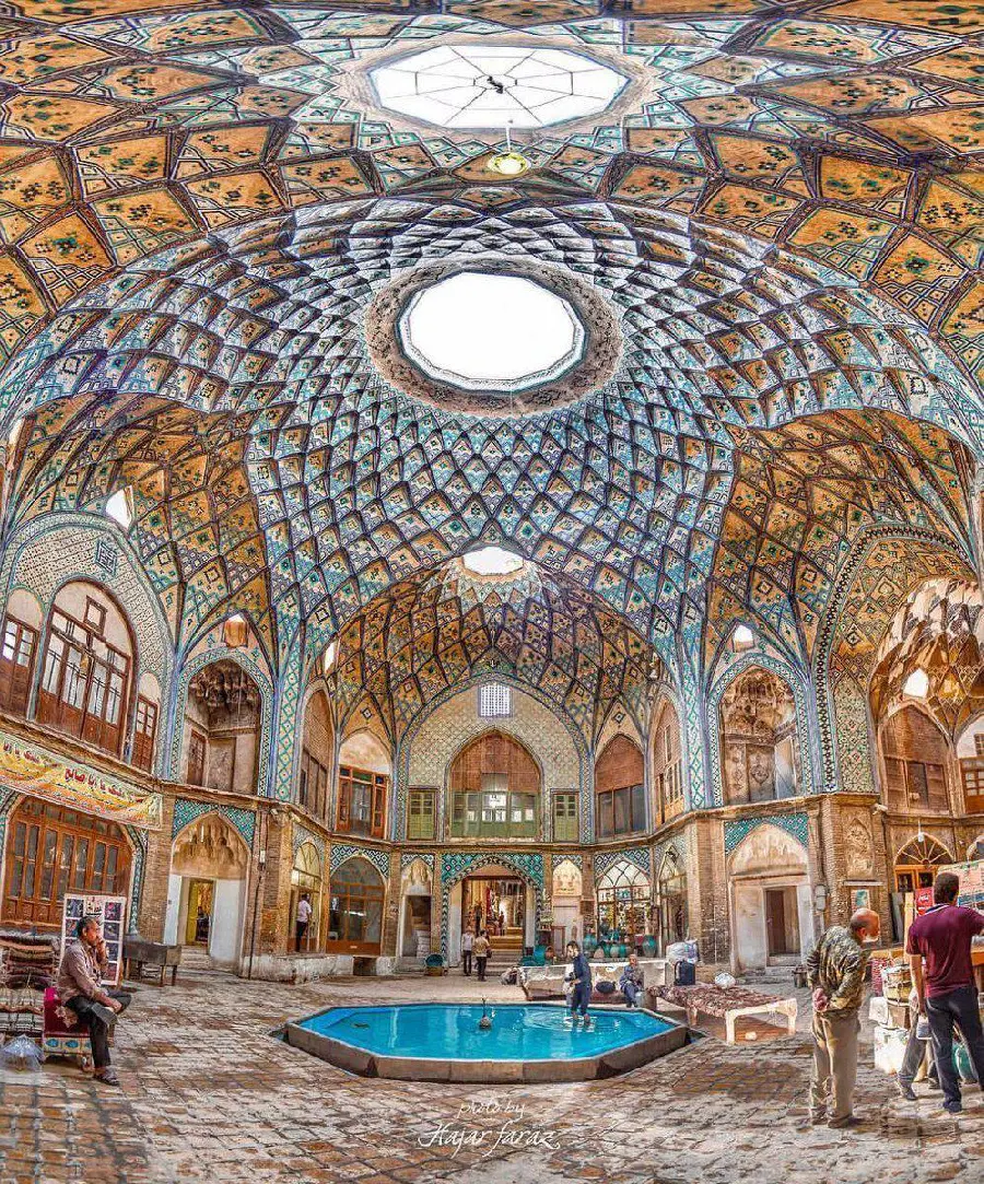 عکس بازار سنتی کاشان