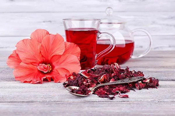 عکس دمنوش چای ترش خوش عطر با کیفیت بالا