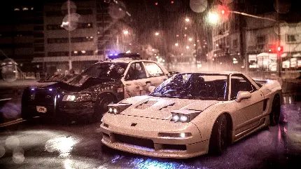 تصویر زمینه خودروی آکورا در بازی نید فور اسپید با کیفیت 4K