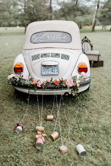 دانلود تصویر ماشین عروس قدیمی و خاطره ساز