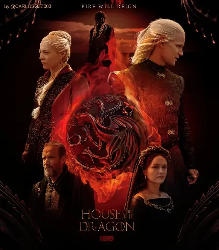 پس زمینه سریال هاوس اف دراگون بر اساس رمان  Fire & Blood