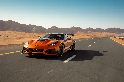 عکس از ماشین کوروت سوپر شارژر مدل Chevrolet Corvette ZR1